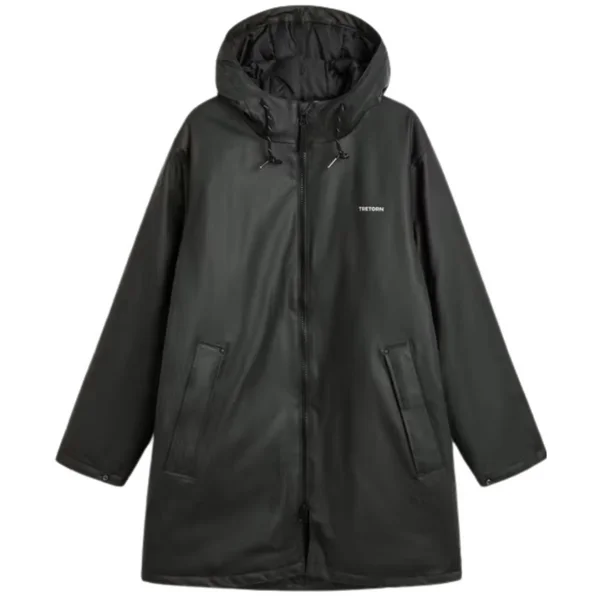 Fynd Wings Padded Raincoat Unisex Black