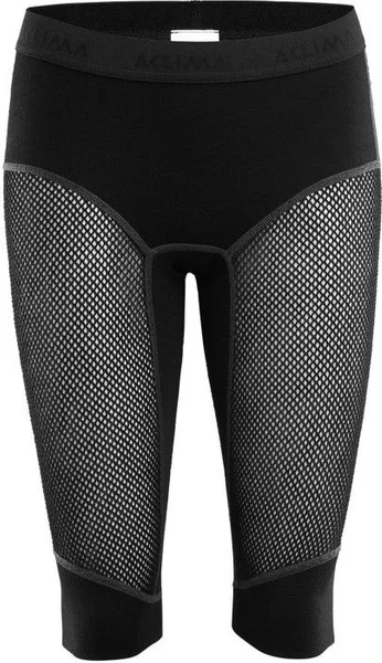 Lågt pris Aclima WoolNet Shorts Long Woman Jet Black