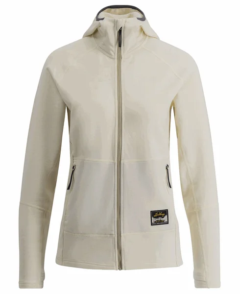 Nedsatt pris Tived Merino Hoodie W Chalk White