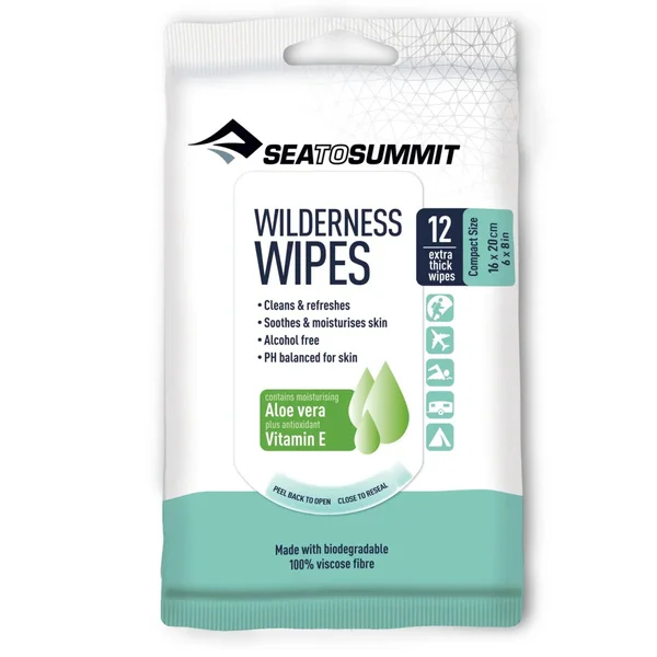 Begränsat erbjudande Wilderness Wipes Compact 12-pc White