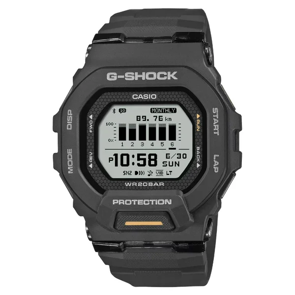 G-Shock G-Squad Gbd-200-1A1Er Black Rea