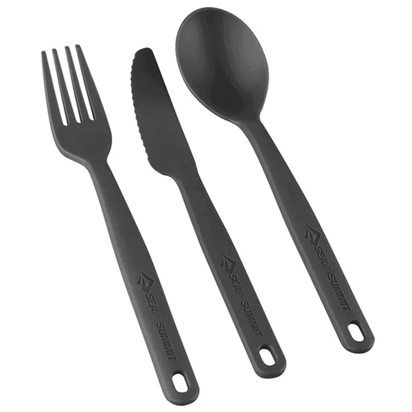 Fynd Cutlery Polypropylen Cutlery Set Grey