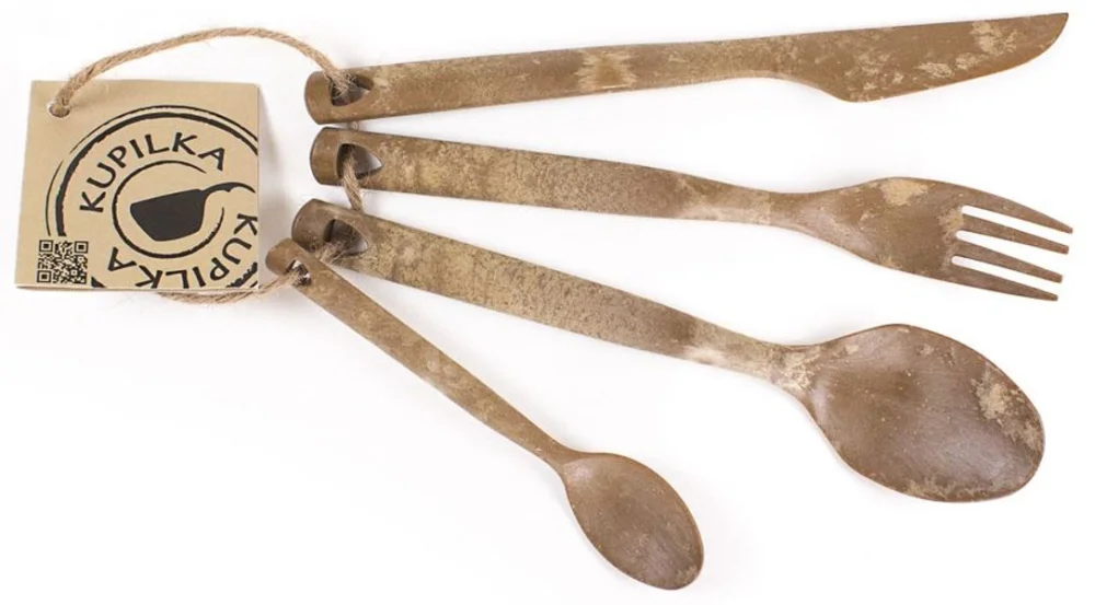 Cutlery 4 delar Brun Bästa pris