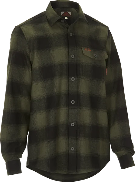 M's Lynx Wool Shirt Green Billigare