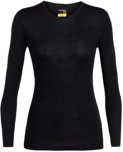 W's Everyday LS Crewe 175 Black Billig
