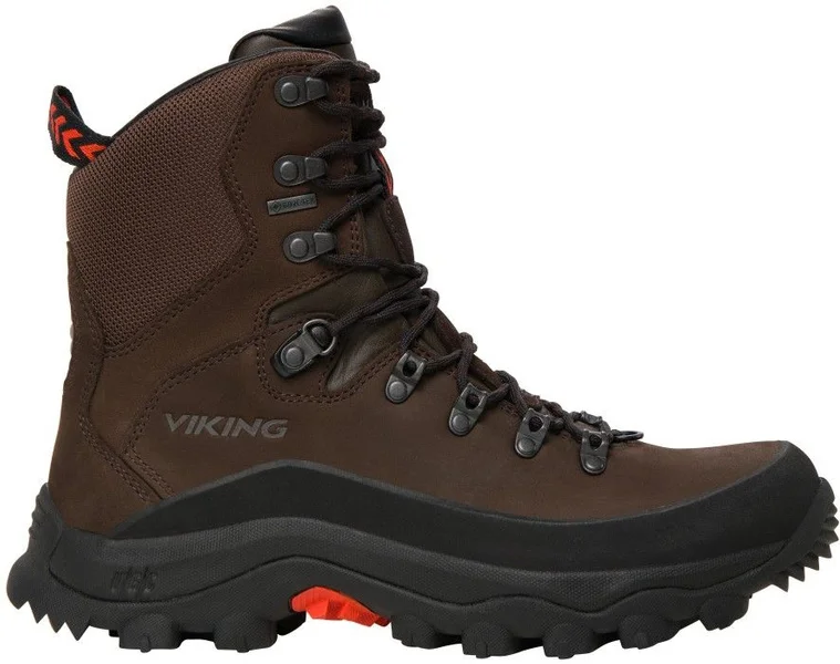 Billig Mens Villrein High GTX Dark Brown/Red