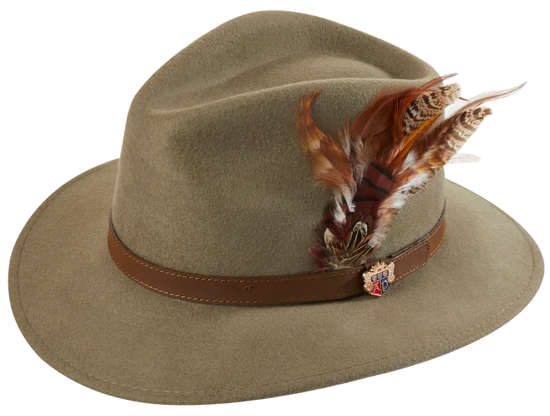 Köp online Richmond Felt Hat Oatmeal