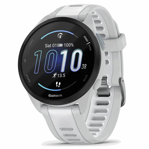 Populärt val Forerunner 165 Music Mist Grey/Whitestone