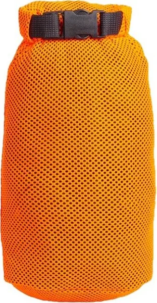 Billig Rolltop Stuffsack Mesh 5L Orange