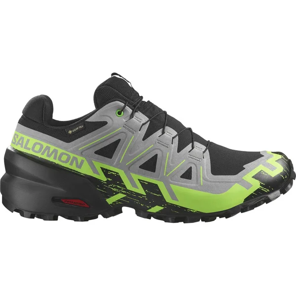 Speedcross 6 GTX Black/Alloy/Green Gecko Kampanj