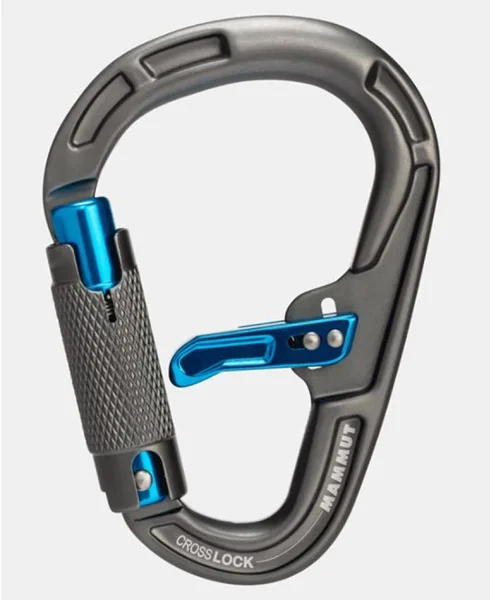 Begränsad tid Bionic CrossLock Carabiner Twist Lock Plus/Silver