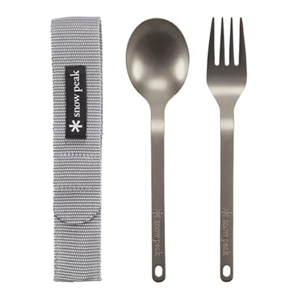 Titanium Fork & Spoon Set Metall Beställ idag