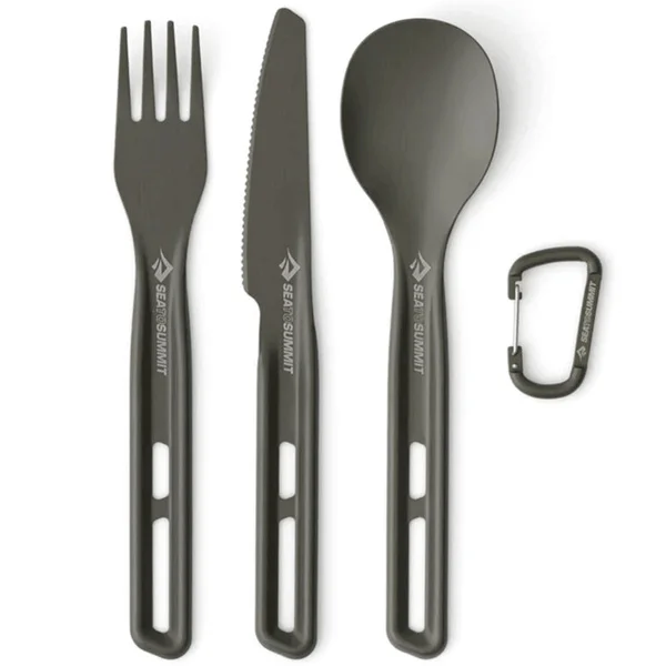 Snabb frakt Frontier Ultralight Cutlery Set Grey