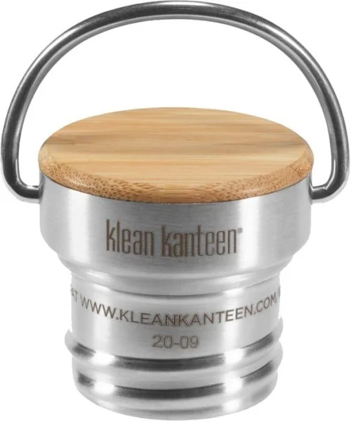 Bamboo Loop Cap (w/bale for Classic Bottles) Brushed Stainless Sänkt pris