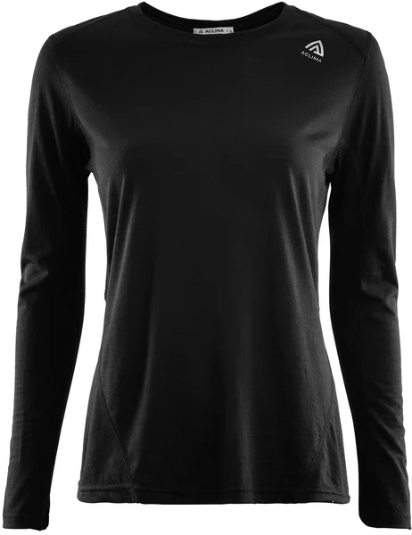 Begränsad tid Aclima W's Lightwool Sportshirt Jet Black