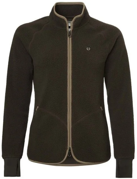 Trygg betalning W's Pax Light Pile Jacket Leather Brown