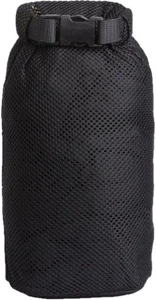 Trygg betalning Rolltop Stuffsack Mesh 5L Black