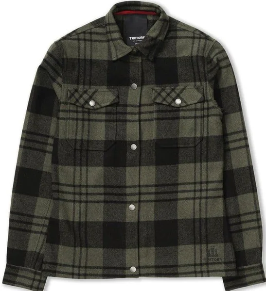 Beställ nu W's Sarek Trail Wool Shirt Field Green