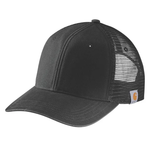 Canvas Mesh Back Cap Black Extra rabatt
