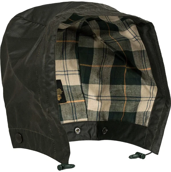 Wax Cotton Hood Sage Endast idag