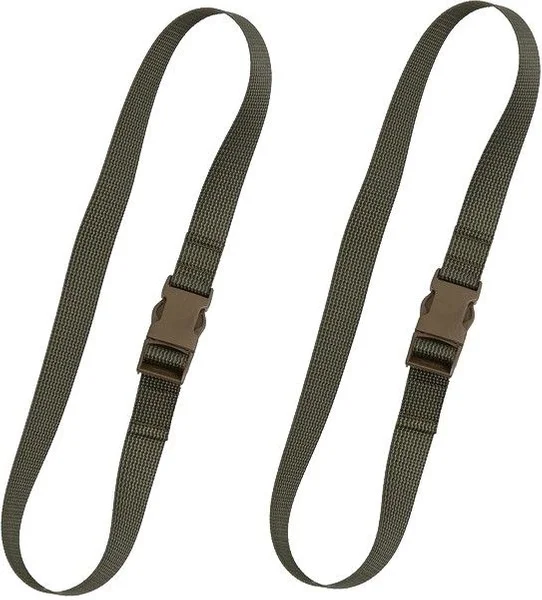 Billigare Pack straps SR buckle 80 cm 2-Pack Green