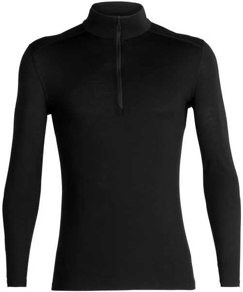M's 200 Oasis LS Half Zip Black Utförsäljning