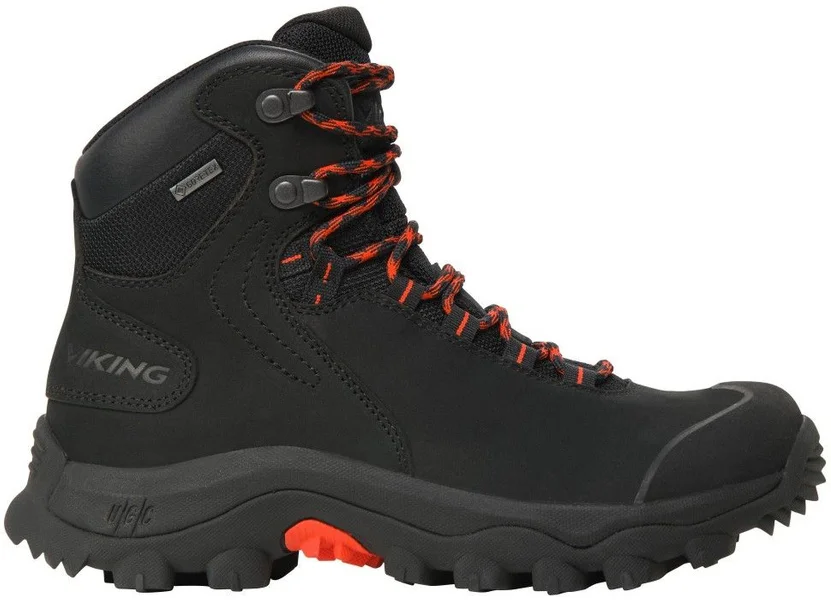 Säker betalning Womens Villrein Mid GTX Black/Red