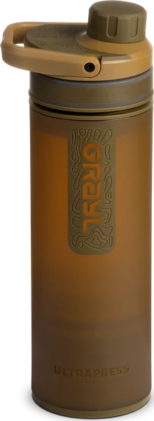 UltraPress Purifier Bottle Coyote Brown Rabatter