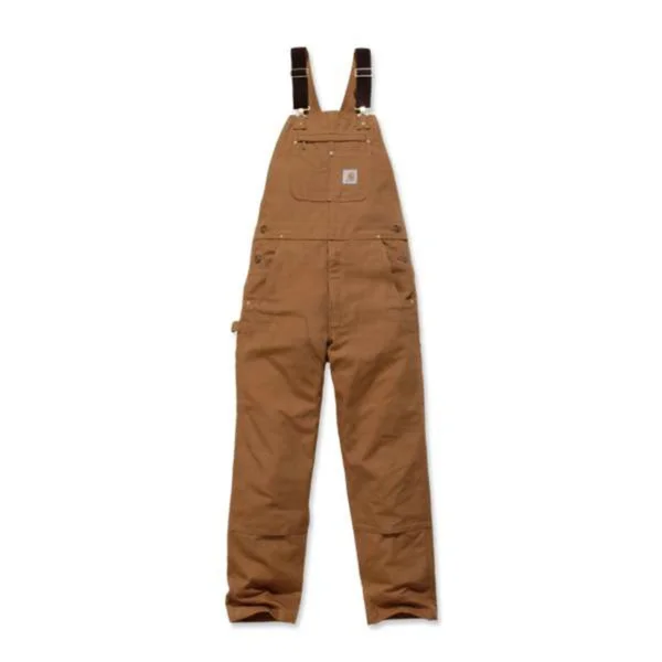 Säker betalning Bib Relaxed Overall CARHARTT® BROWN