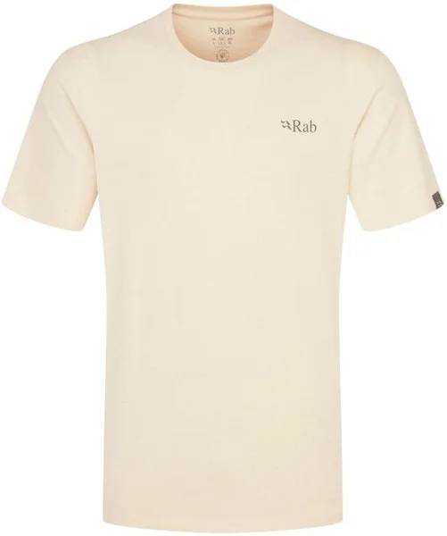 Rabatt Stance Mountain Peak Tee Mens Ecru