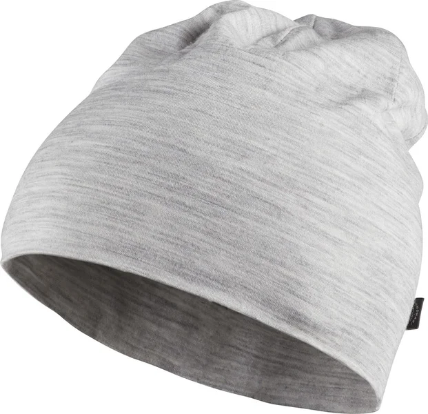 Gimmer Merino Lt Beanie Light Grey Reapris