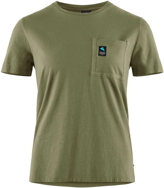 Runa Pocket SS Tee W's Dusty Green Köp nu