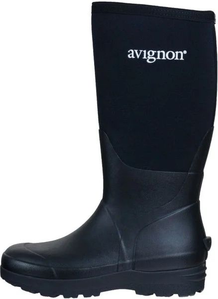 Mora High Neoprene Unisex Black Rabatter