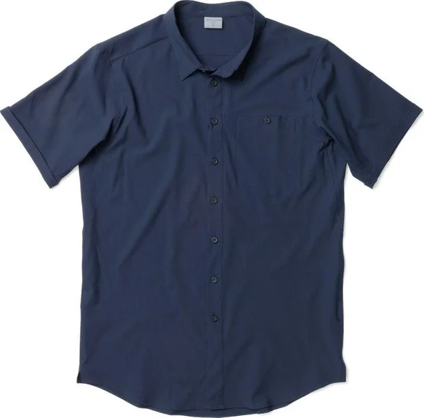 M's Shortsleeve Shirt Blue Illusion Reapris