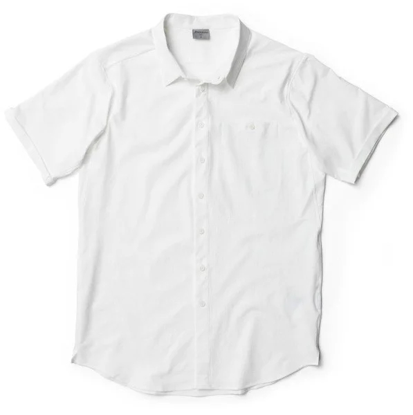 Bästa pris M's Shortsleeve Shirt Powderday White