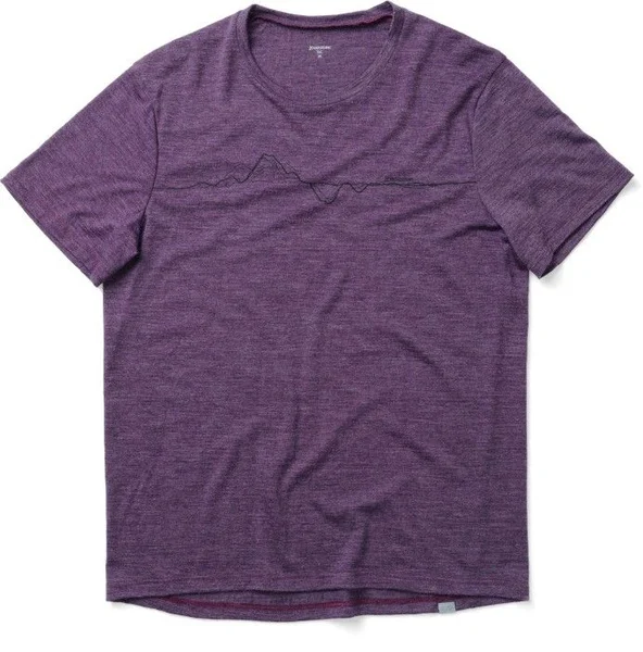Premium M's Activist Message Tee Pumped Pumped up Purple