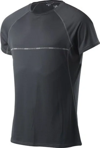M's Fast Track Message Tee Rock Black Säker betalning