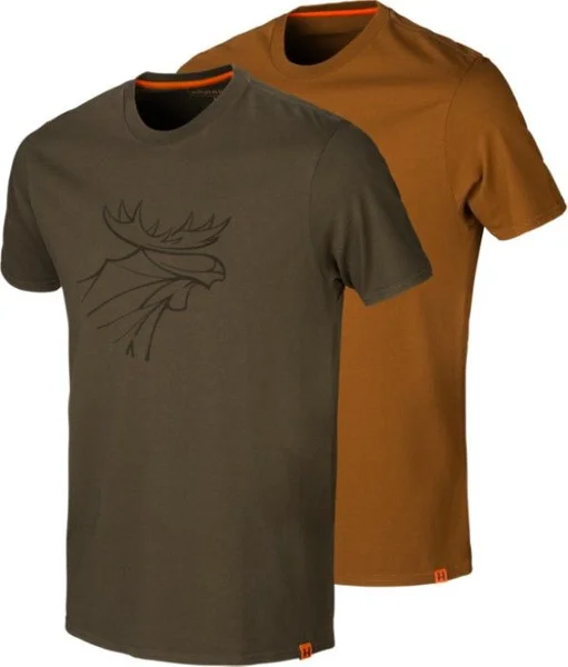Lägg i varukorgen Graphic T-Shirt 2-Pack Willow Green/Rustique Clay