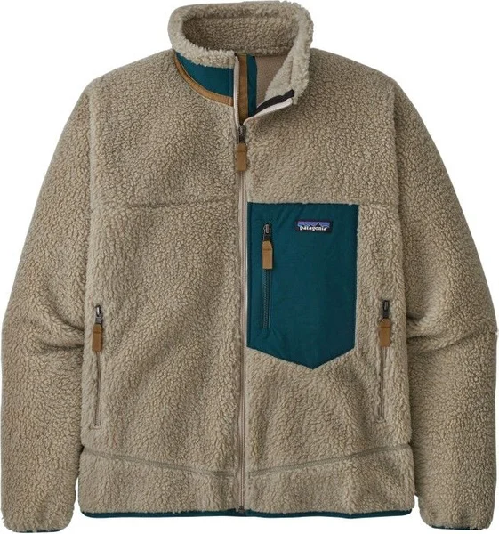 risnedsättning M's Classic Retro-X Jacket Pelican w/Dark Borealis Green