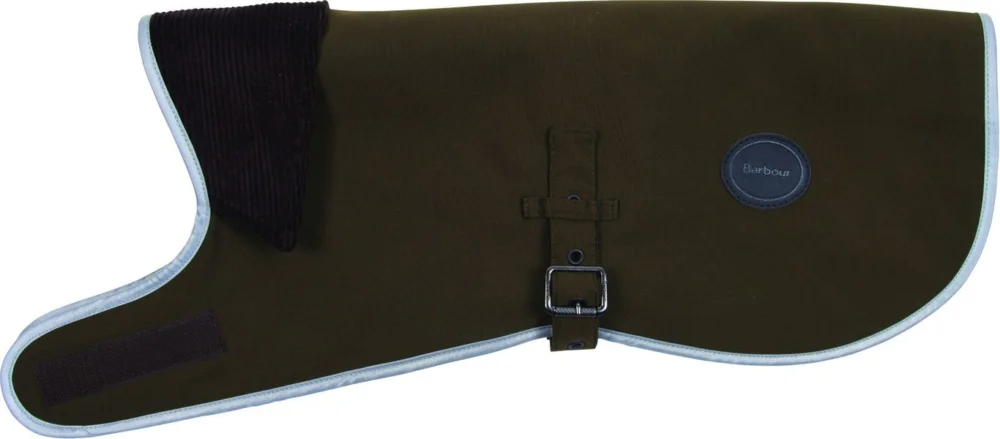 Waterproof Dog Coat Olive Populär