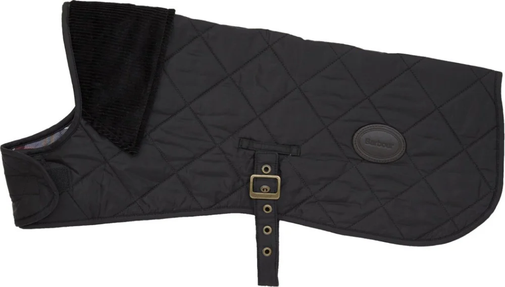 Outlet Quilted Dog Coat Black