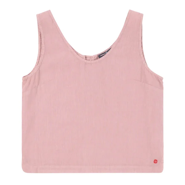 Beställ nu Safari Linen Top Womens Faded Peony Pink