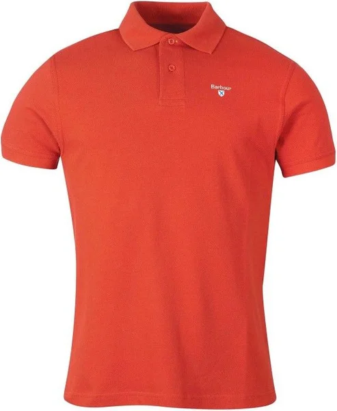 risnedsättning M's Sports Polo Paprika