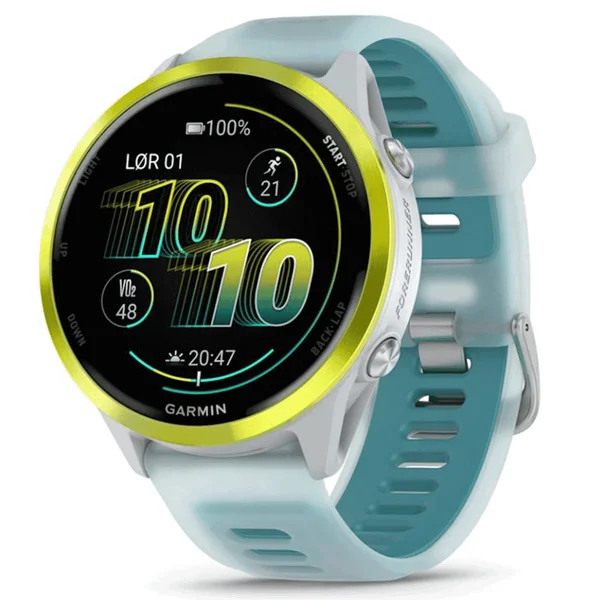 Forerunner 570 - 47mm Whitestone/Amp Yellow Handla nu