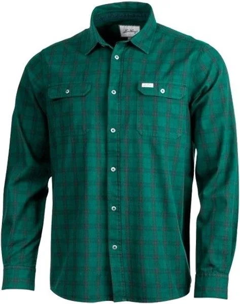 M's Flannel Shirt Pine Pine/Charcoal Erbjudandepris