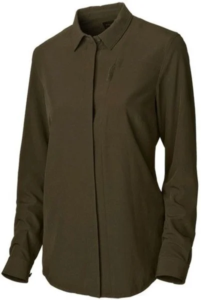 Billig Herlet Tech Lady L/S Shirt Willow Green