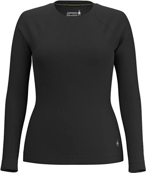 W's Classic Thermal Merino Crew Black Extra rabatt