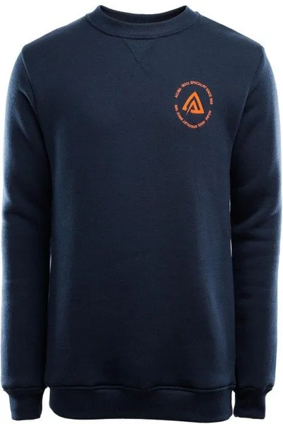 Snabb leverans Aclima FleeceWool Crew Neck Man Navy Blazer
