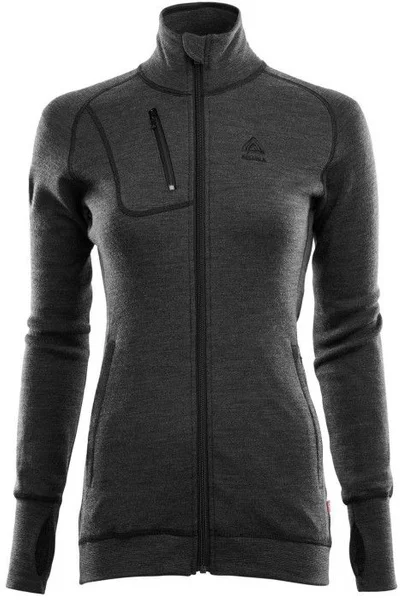 Beställ nu Aclima DoubleWool Jacket Woman Marengo/Jet Black