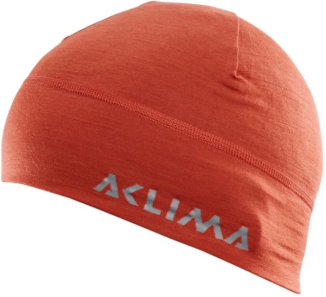 Kundfavorit Aclima LightWool Beanie Unisex Red Ochre